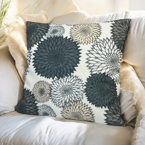 poszewka z kwiatami astry