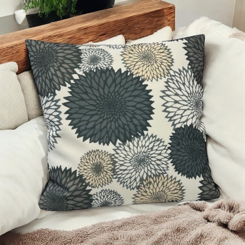 poszewka z kwiatami astry