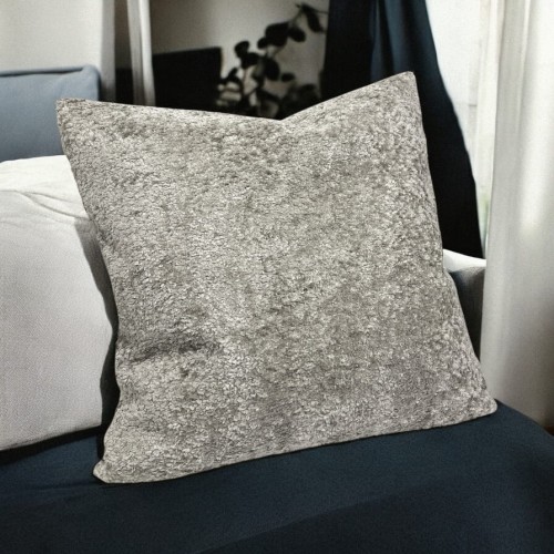 ciemnoszara poszewka z krótkim włosiem