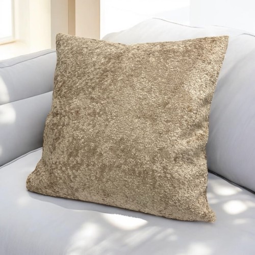 beżowa poszewka z krótkim włosiem