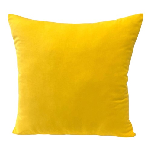 poszewka bawełniana żółta