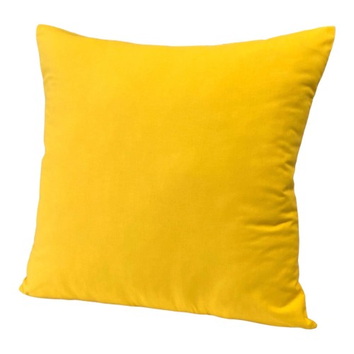 poszewka bawełniana żółta