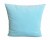welurowa poszewka na poduszkę błękitny
