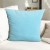 welurowa poszewka na poduszkę błękitny
