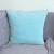 welurowa poszewka na poduszkę błękitny