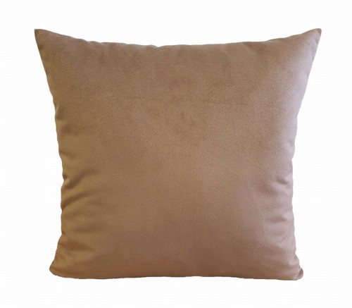 welurowa poszewka na poduszkę beżowy