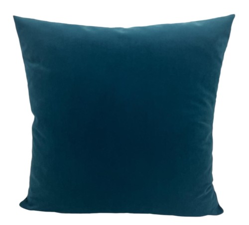 welurowa poszewka na poduszkę turkusowy