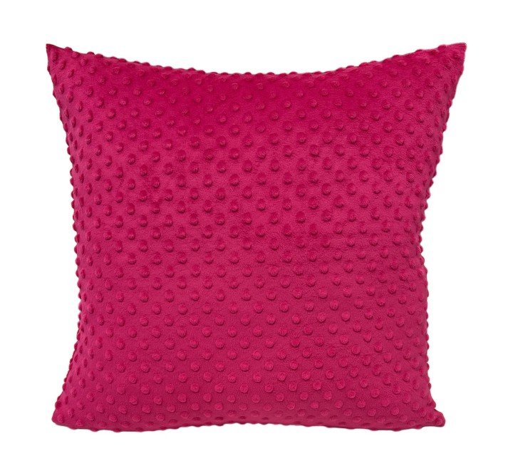 różowa poszewka minky