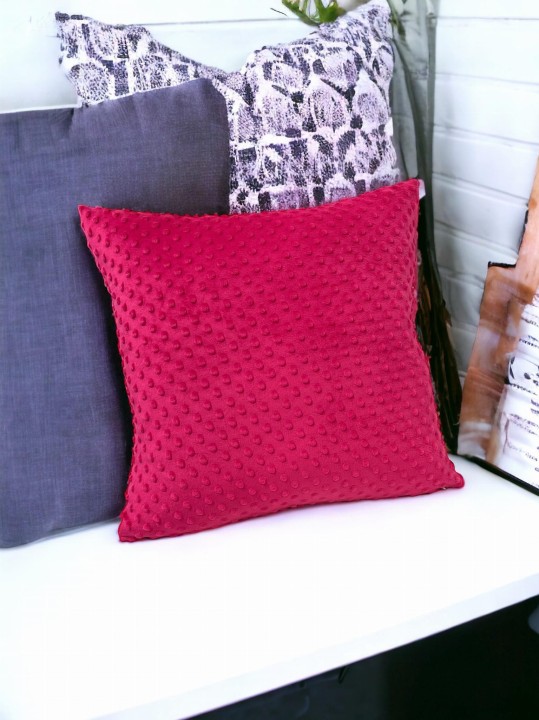 różowa poszewka minky