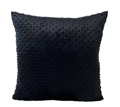 czarna poszewka minky