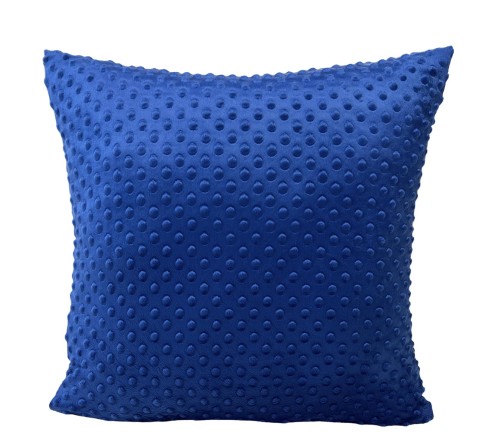 kobaltowa poszewka minky