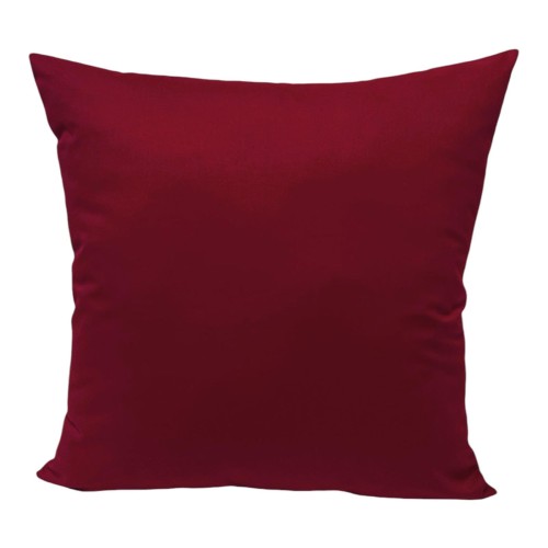 poszewka bawełniana bordowa
