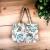 Torba w motylki na białym tle