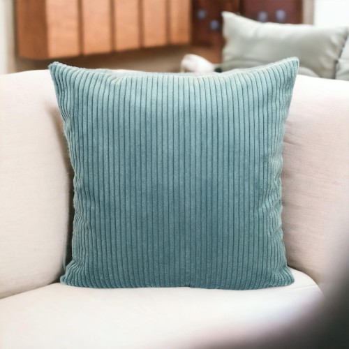 Turkusowa poszewka w prążki